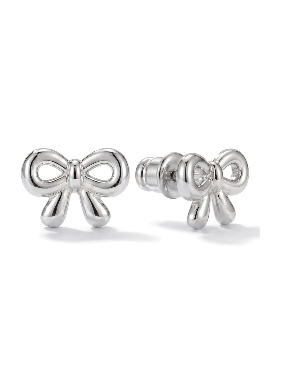 Trendy Silver Stud Earrings