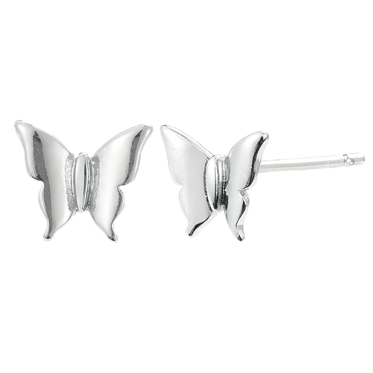 Trendy Silver Stud Earrings