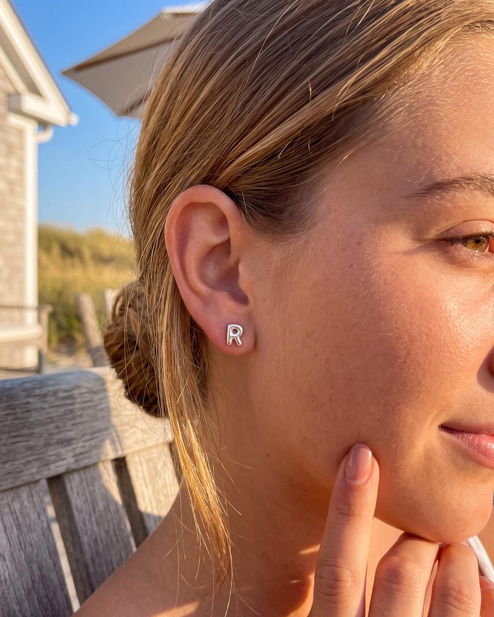 Trendy Silver Stud Earrings – photo 8
