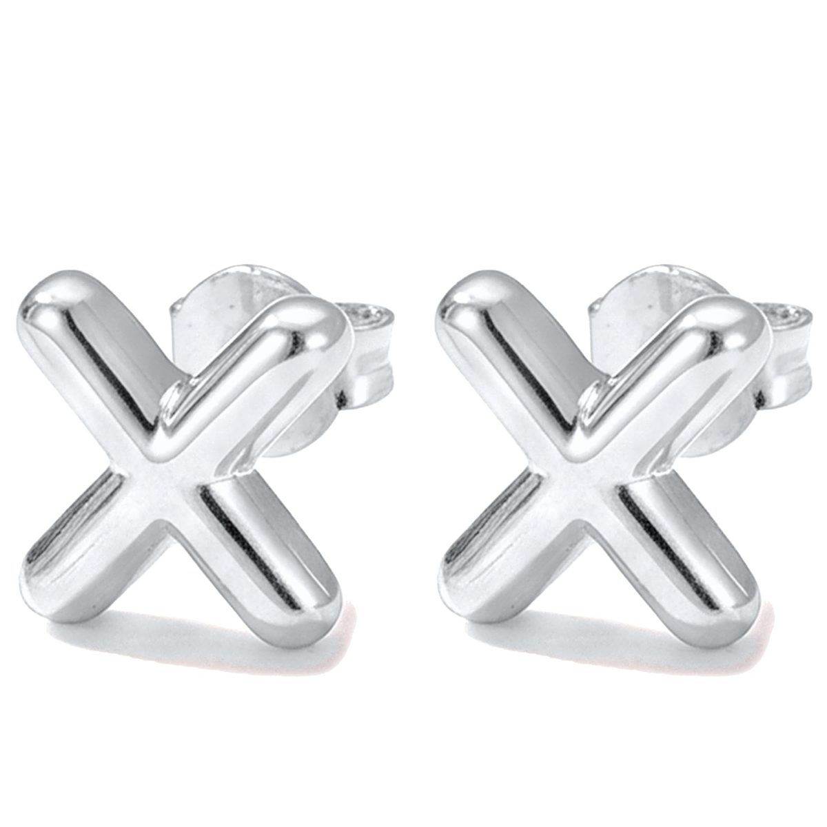 Dainty Silver Stud Earrings