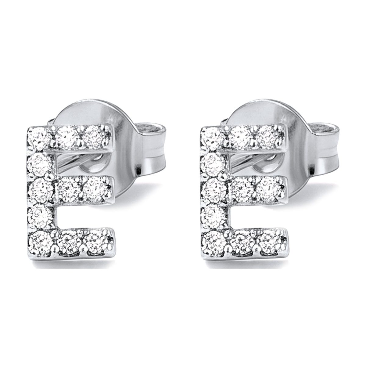 Trendy Silver Stud Earrings