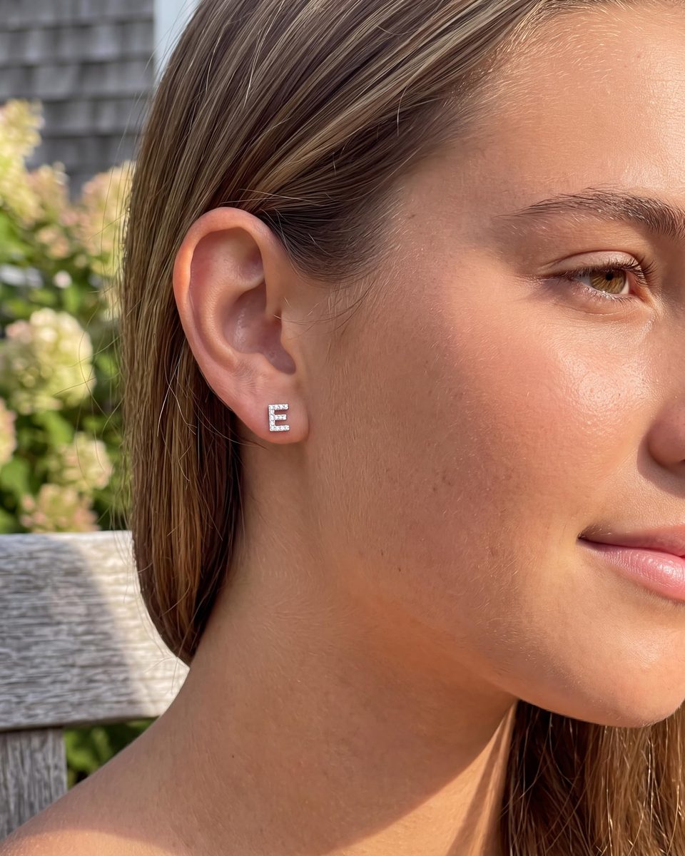 Trendy Silver Stud Earrings – photo 3