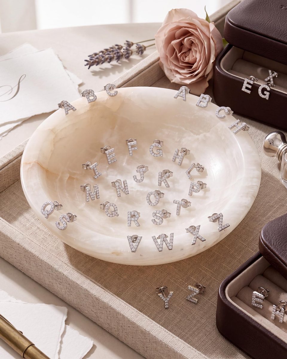 Trendy Silver Stud Earrings – photo 5