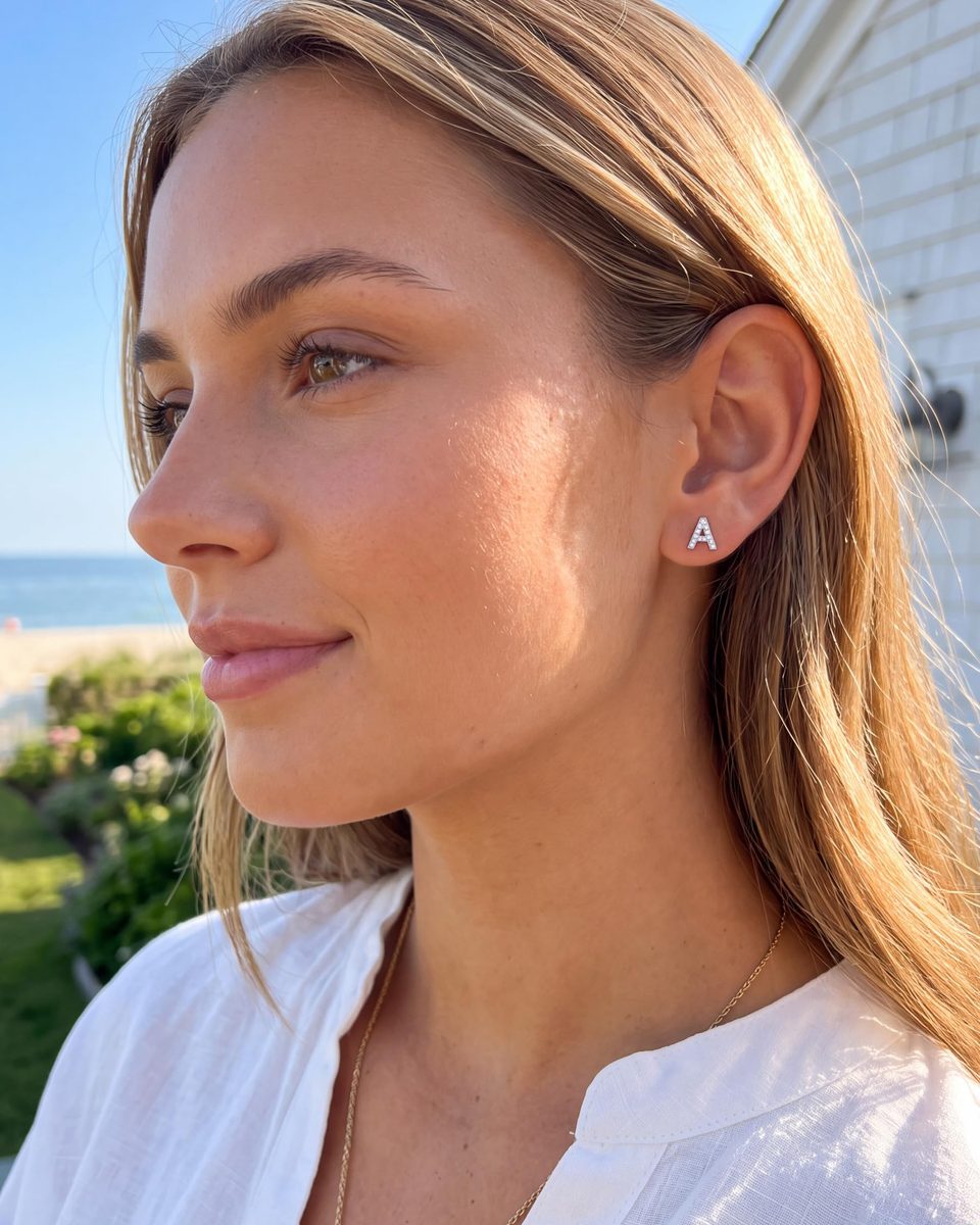 Trendy Silver Stud Earrings – photo 8