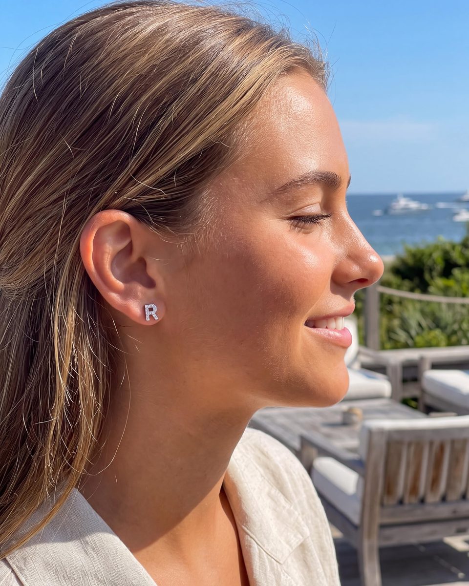 Trendy Silver Stud Earrings – photo 8