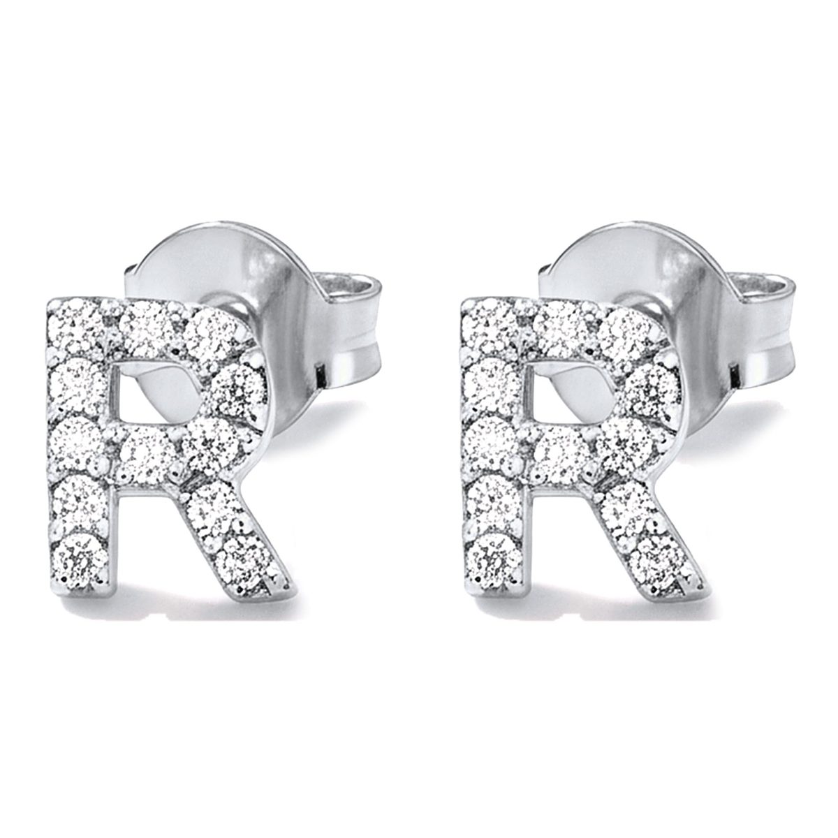 Trendy Silver Stud Earrings