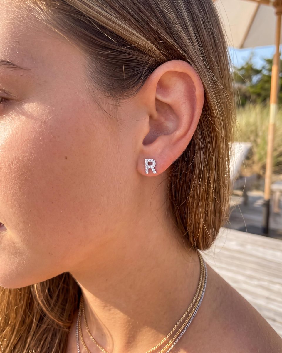 Trendy Silver Stud Earrings – photo 8