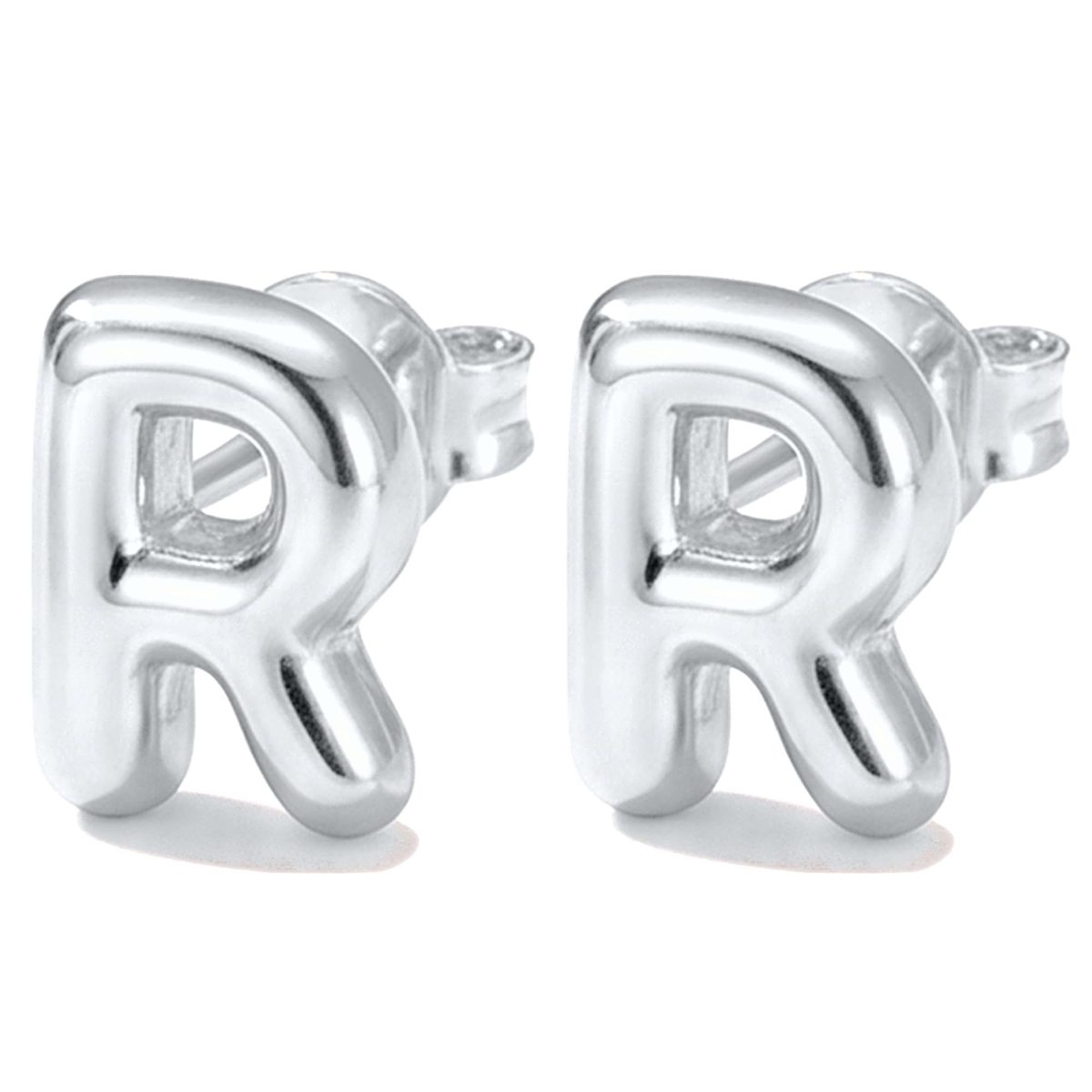 Trendy Silver Stud Earrings