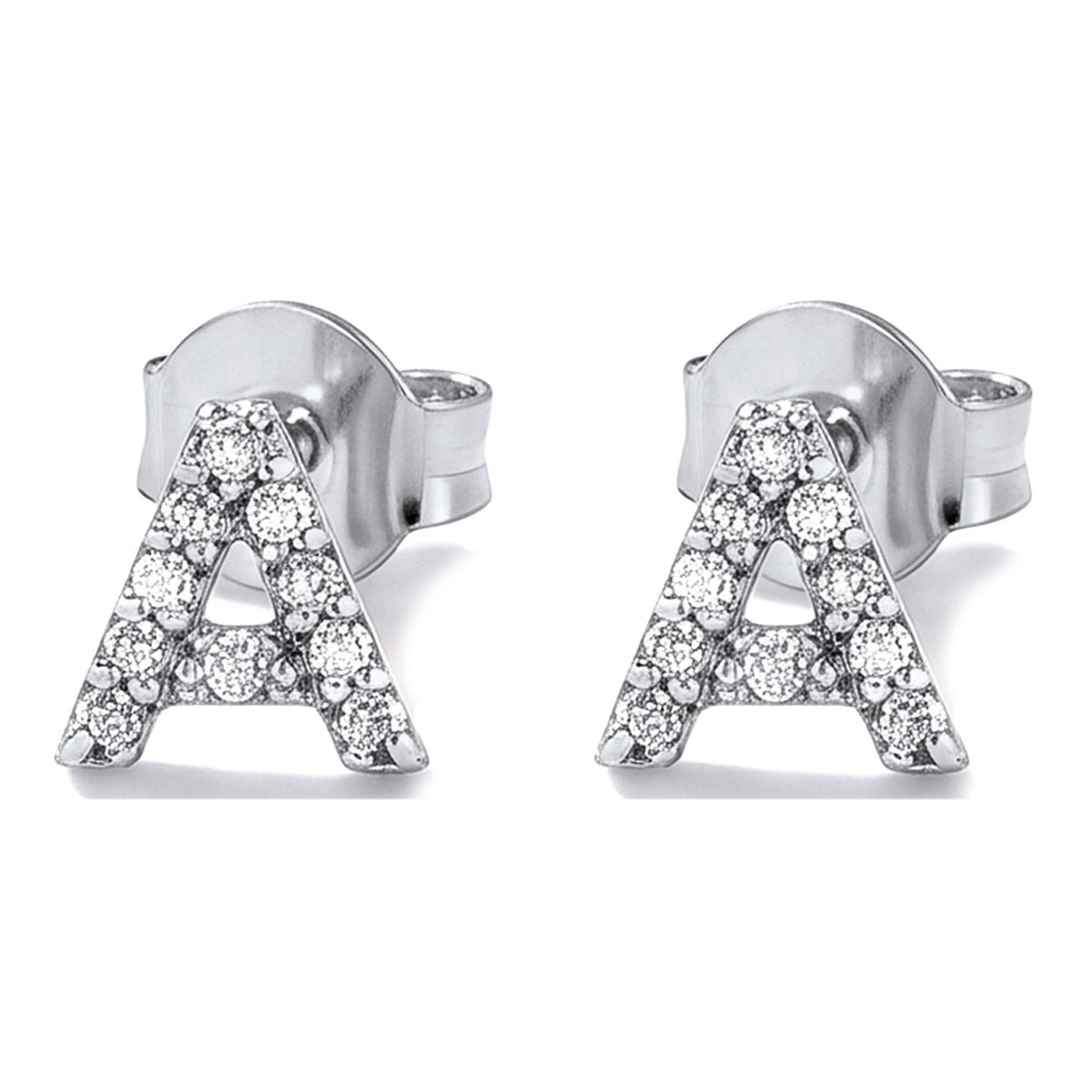 Trendy Silver Stud Earrings