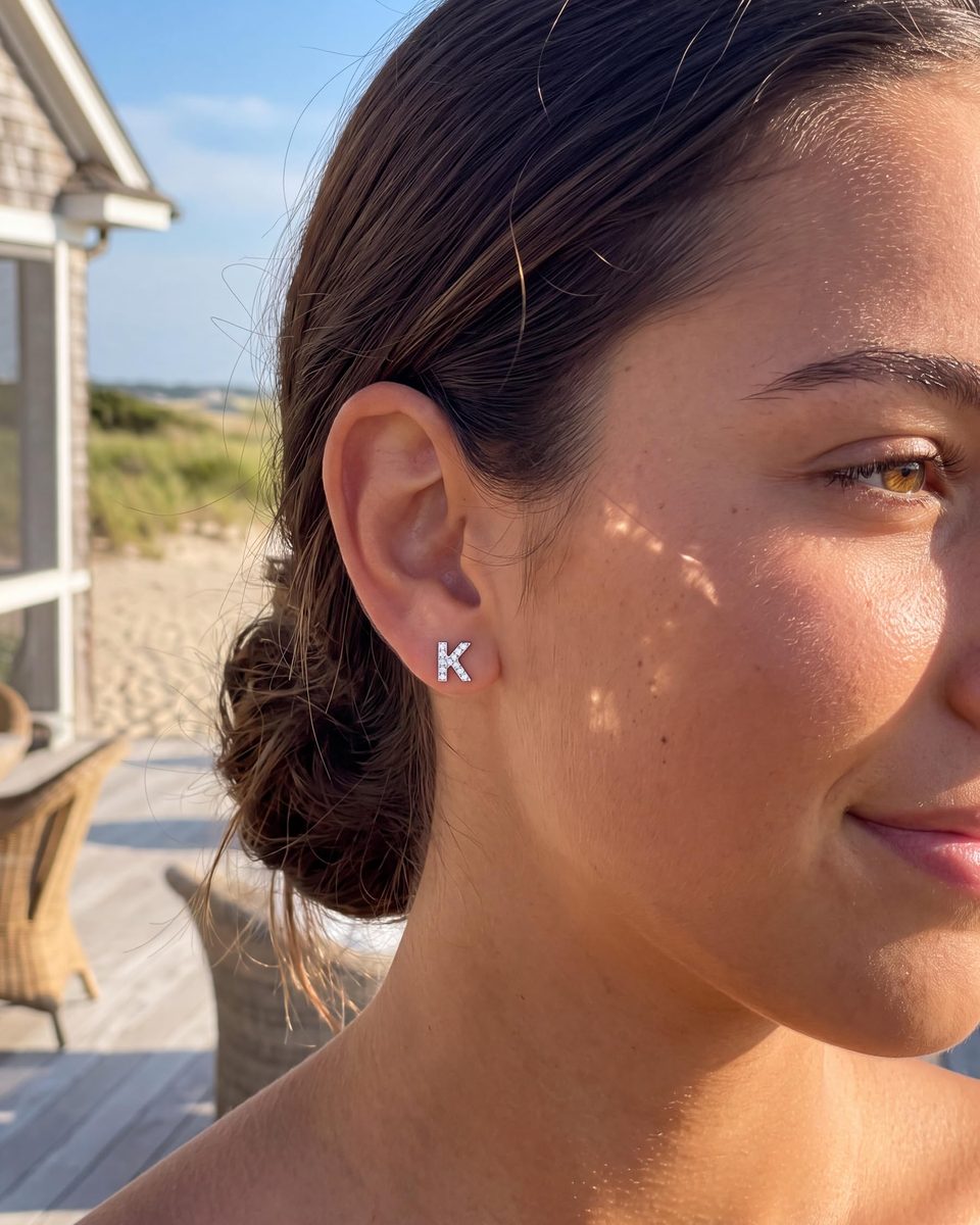 Trendy Silver Stud Earrings – photo 7