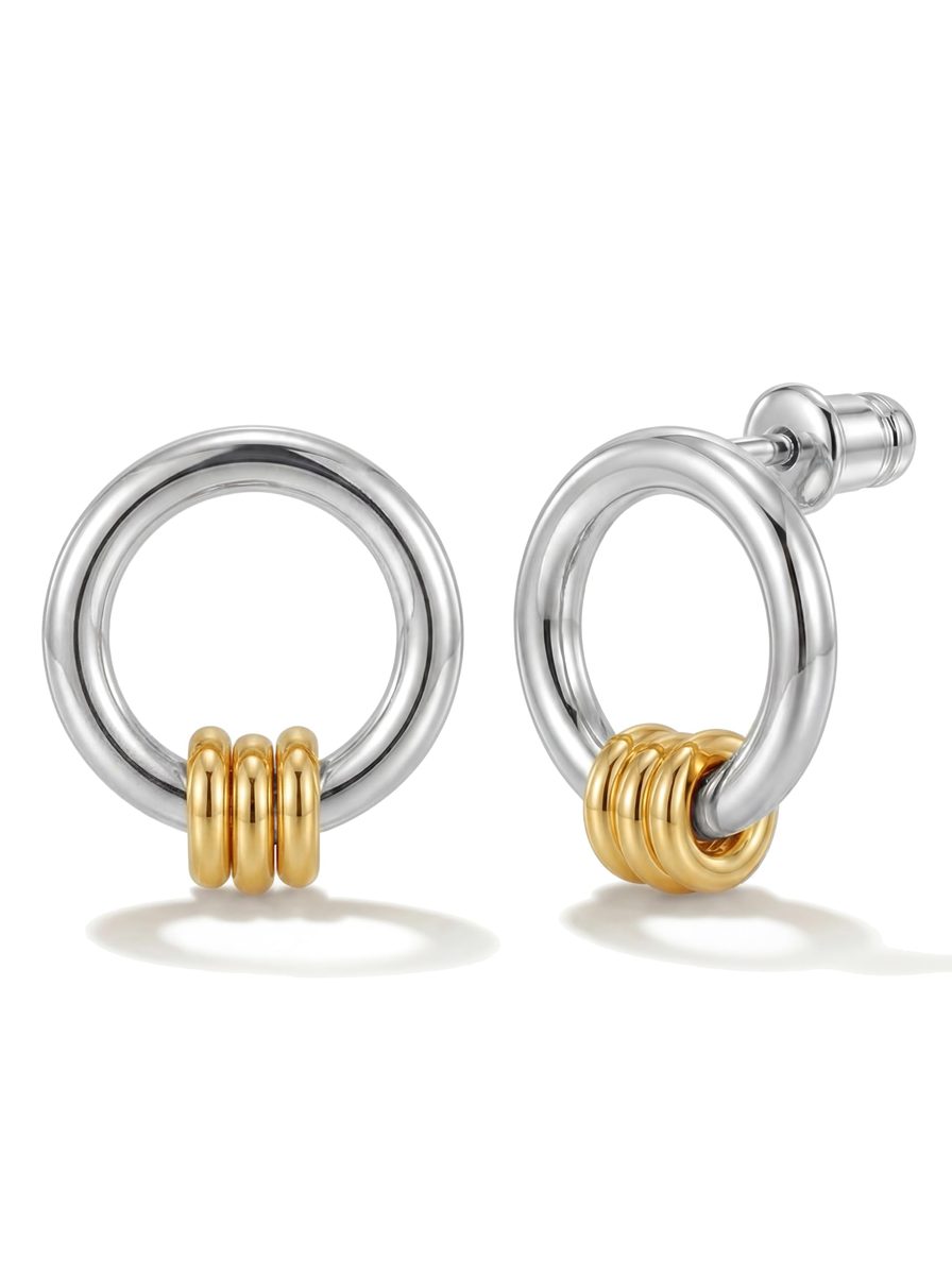Dainty Silver Stud Earrings