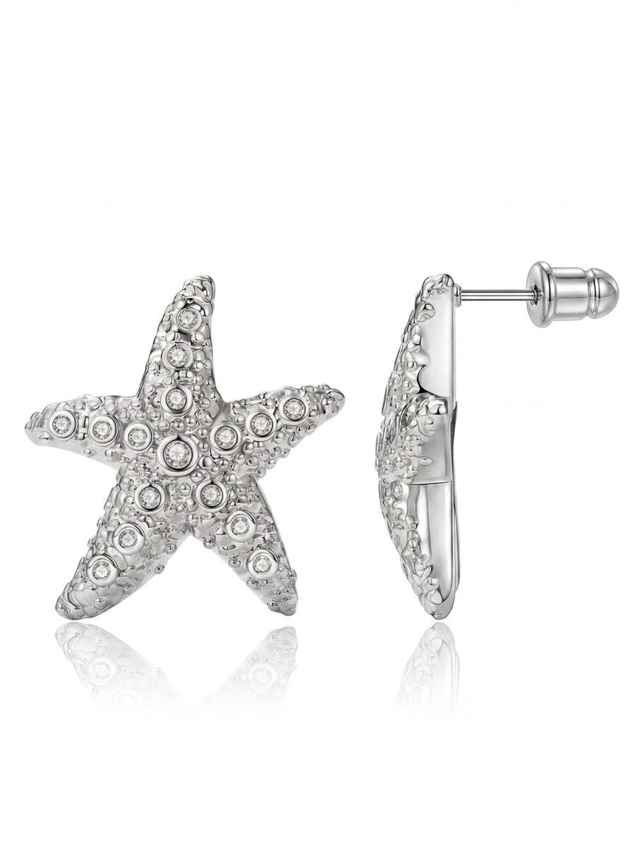 Dainty Silver Stud Earrings