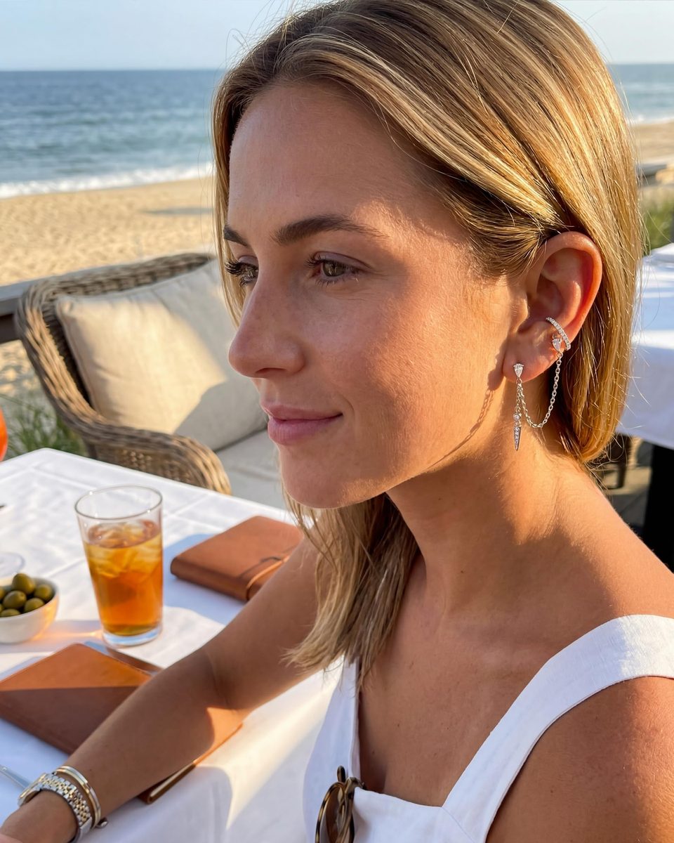 Trendy Silver Ear Cuff Earrings – photo 4