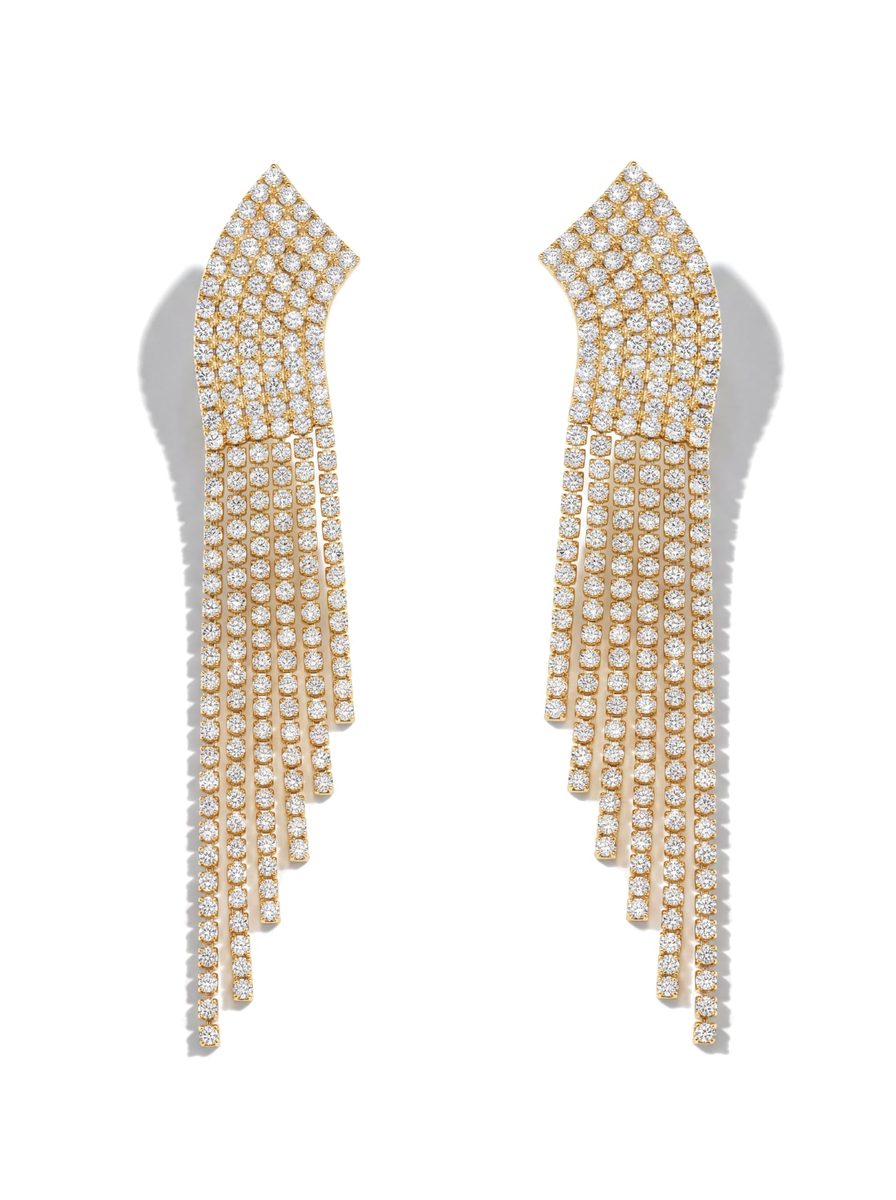 Dainty 14K Gold Dangle Earrings